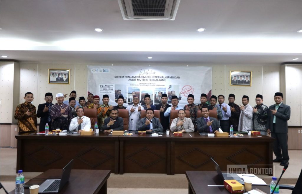 BPM UNIDA Gontor Menyelenggarakan Pelatihan Auditor AMI Batch IV