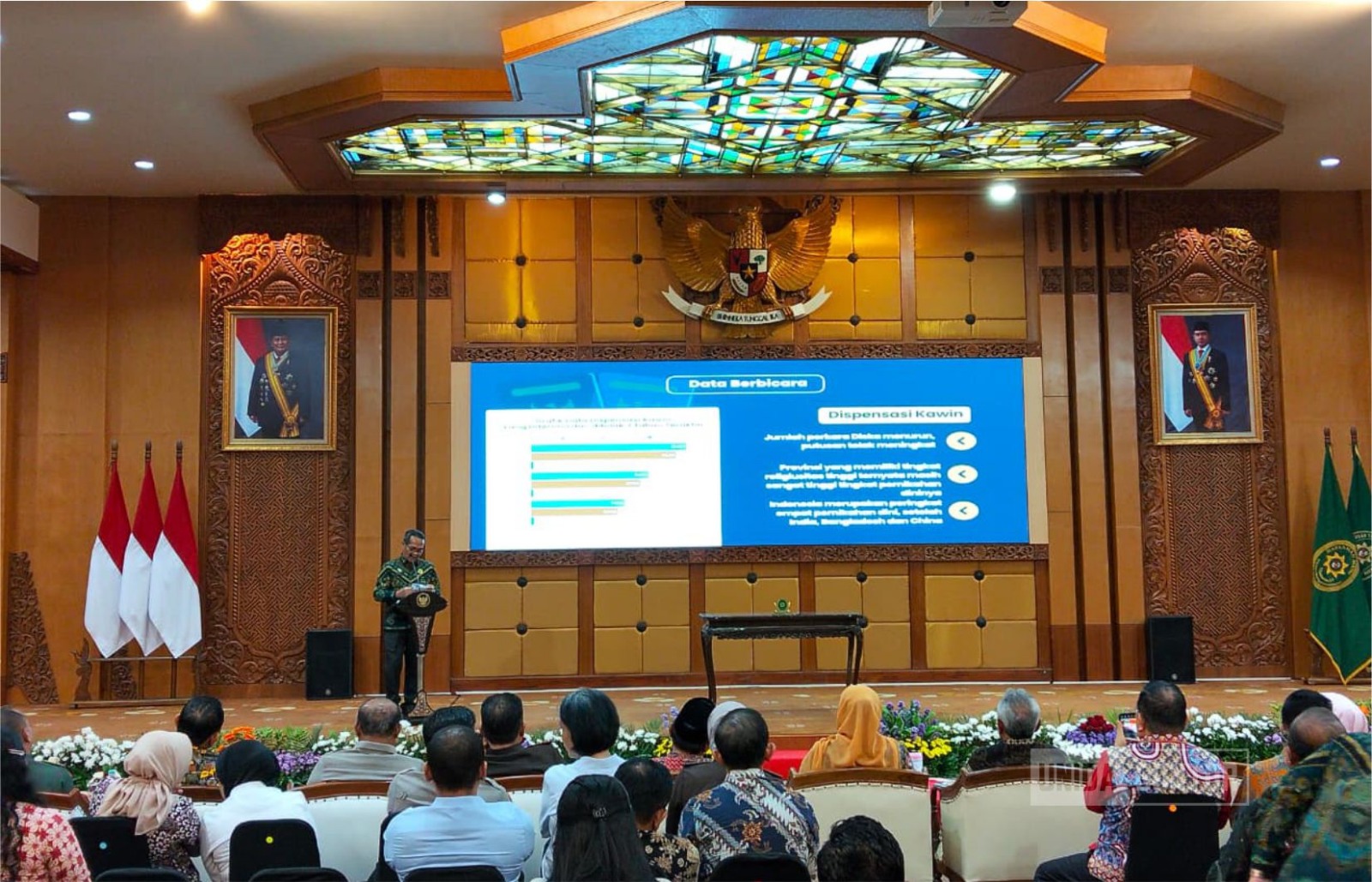 Penandatanganan Nota Kesepakatan PTA Surabaya bersama Pemprov Jatim, Polda Jatim, dan Kejati Jatim di Ruang Rapat Hayam Wuruk, Surabaya.