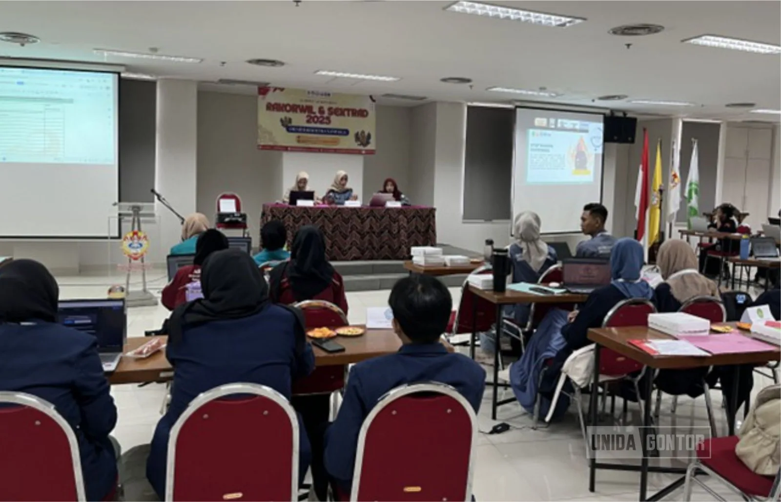 Mahasiswa Farmasi UNIDA mengikuti RAKORWIL dan SEKTRAD ISMAFARSI Batara Jatim di Surabaya.