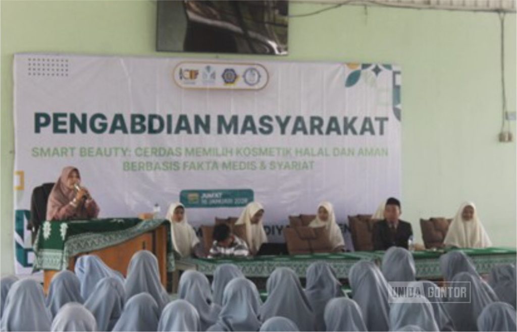 Prodi Farmasi UNIDA Gontor Sosialisasikan PMB di SMA Trensains Sragen