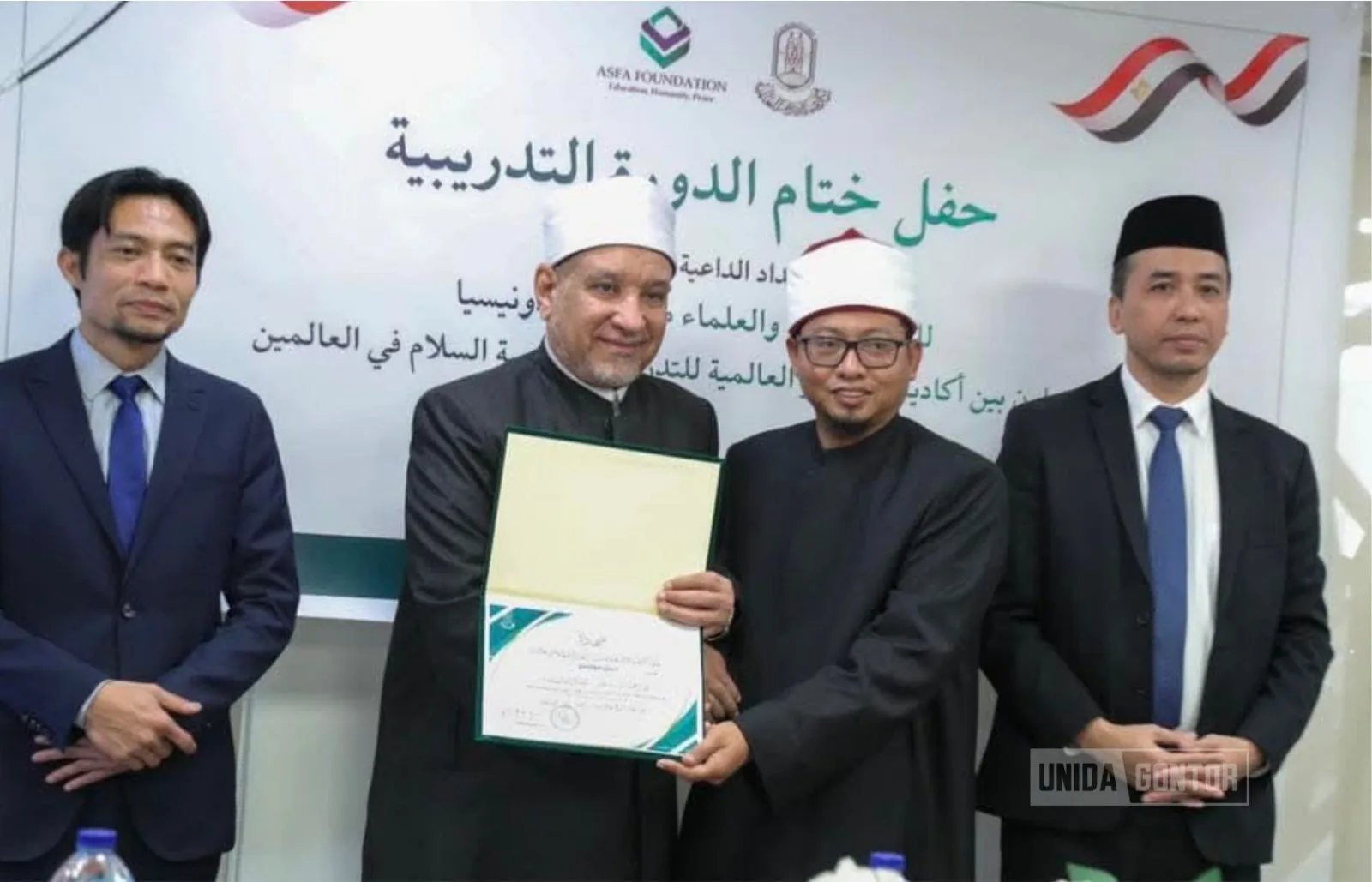 Dedi Mulyanto dosen UNIDA Gontor peserta daurah Akademi Al-Azhar Global di Kairo Mesir