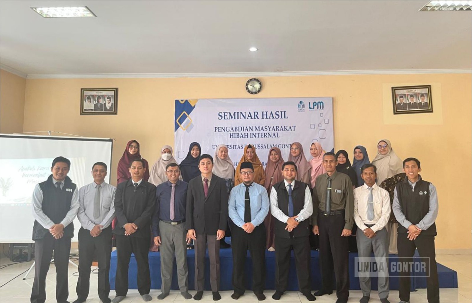 Seminar Hasil Program Pengabdian Masyarakat Hibah Internal LPM UNIDA Gontor Tahun 2025
