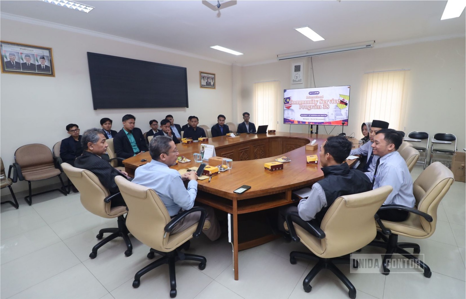 Pelepasan Peserta KKN Internasional UNIDA Gontor 2026