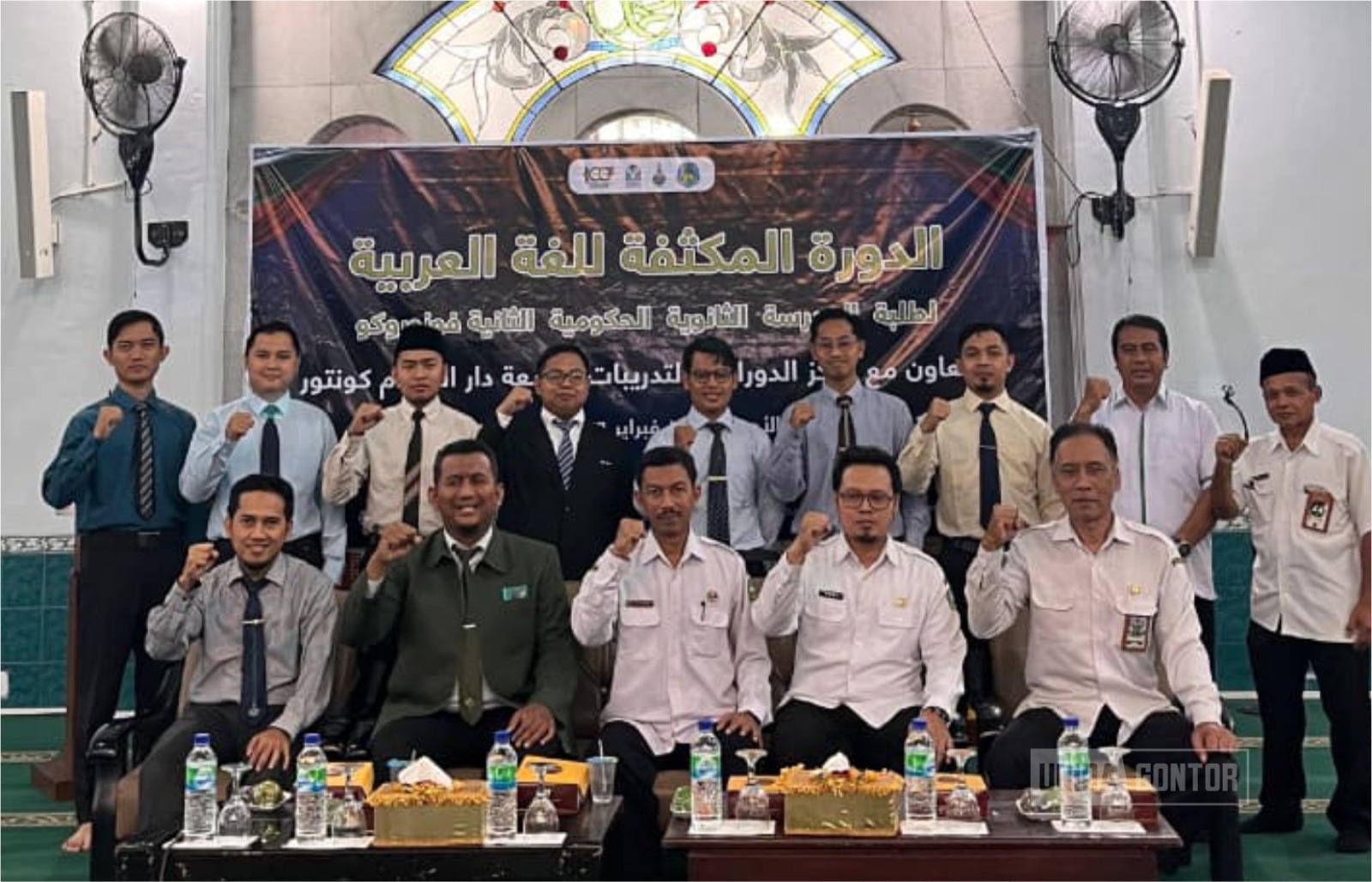 Pembukaan Arabic Camp MTsN 2 Ponorogo bersama Pusdiklat UNIDA Gontor di kampus.