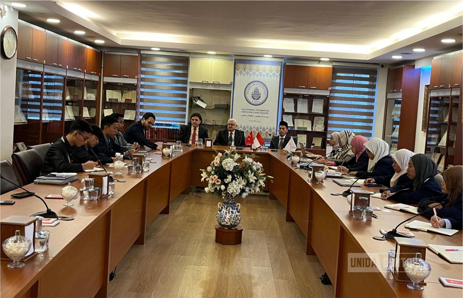 Pembukaan International Mobility Program INCRIC 2026 UNIDA Gontor di Istanbul bersama IFSC