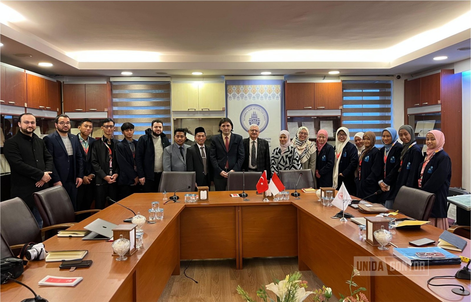 Pembukaan International Mobility Program INCRIC 2026 UNIDA Gontor di Istanbul bersama IFSC