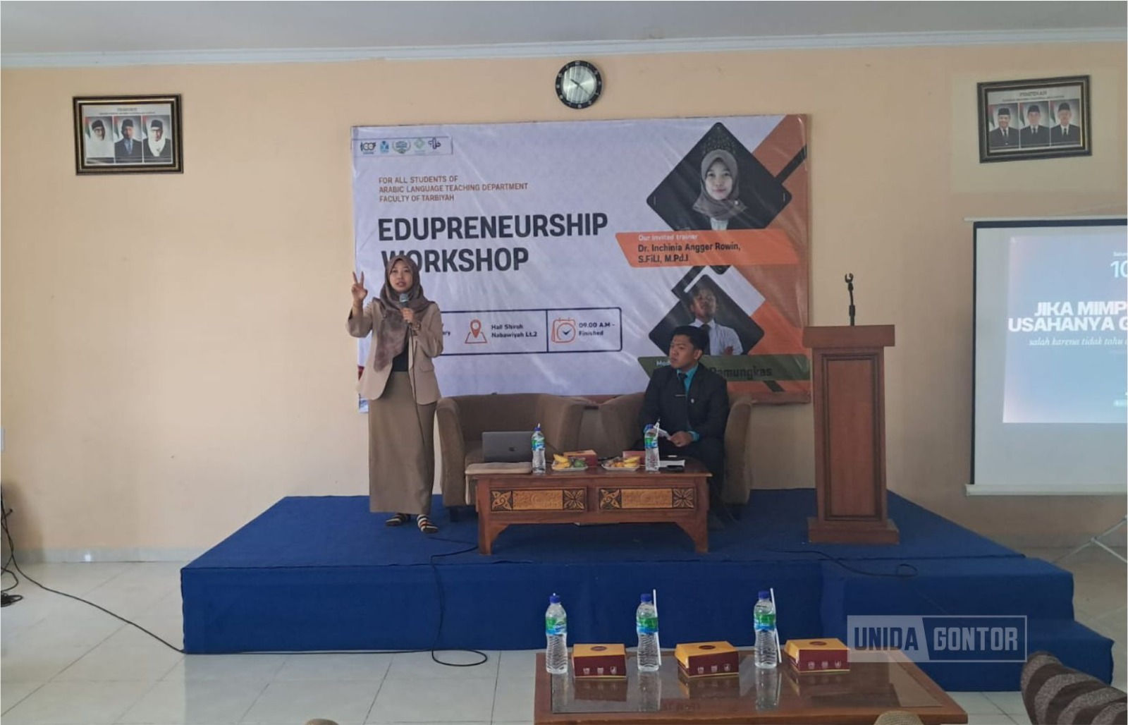 Workshop Edupreneurship Prodi PBA UNIDA Gontor 2026