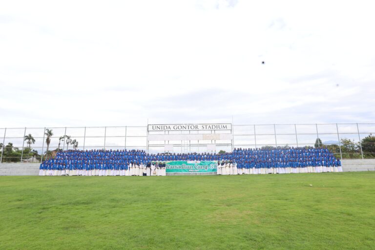 Pembukaan Ramadhan Camp 3.0 Gelombang 3 SMPN 2 Ponorogo di Masjid UNIDA Gontor.