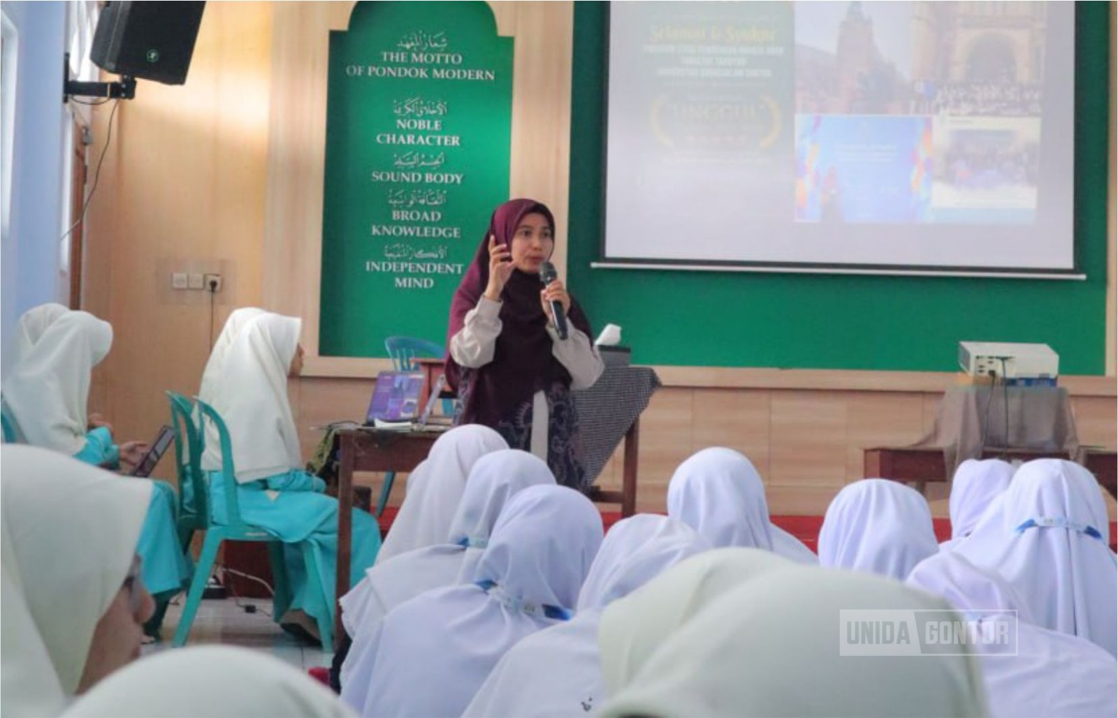 Orientasi mahasiswa baru Prodi Pendidikan Bahasa Arab UNIDA Gontor