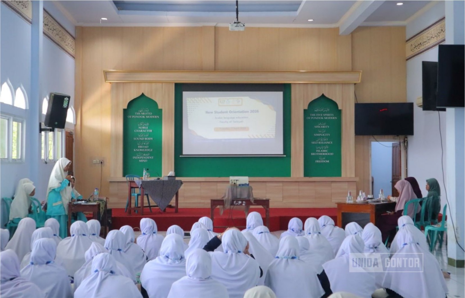 Orientasi mahasiswa baru Prodi Pendidikan Bahasa Arab UNIDA Gontor