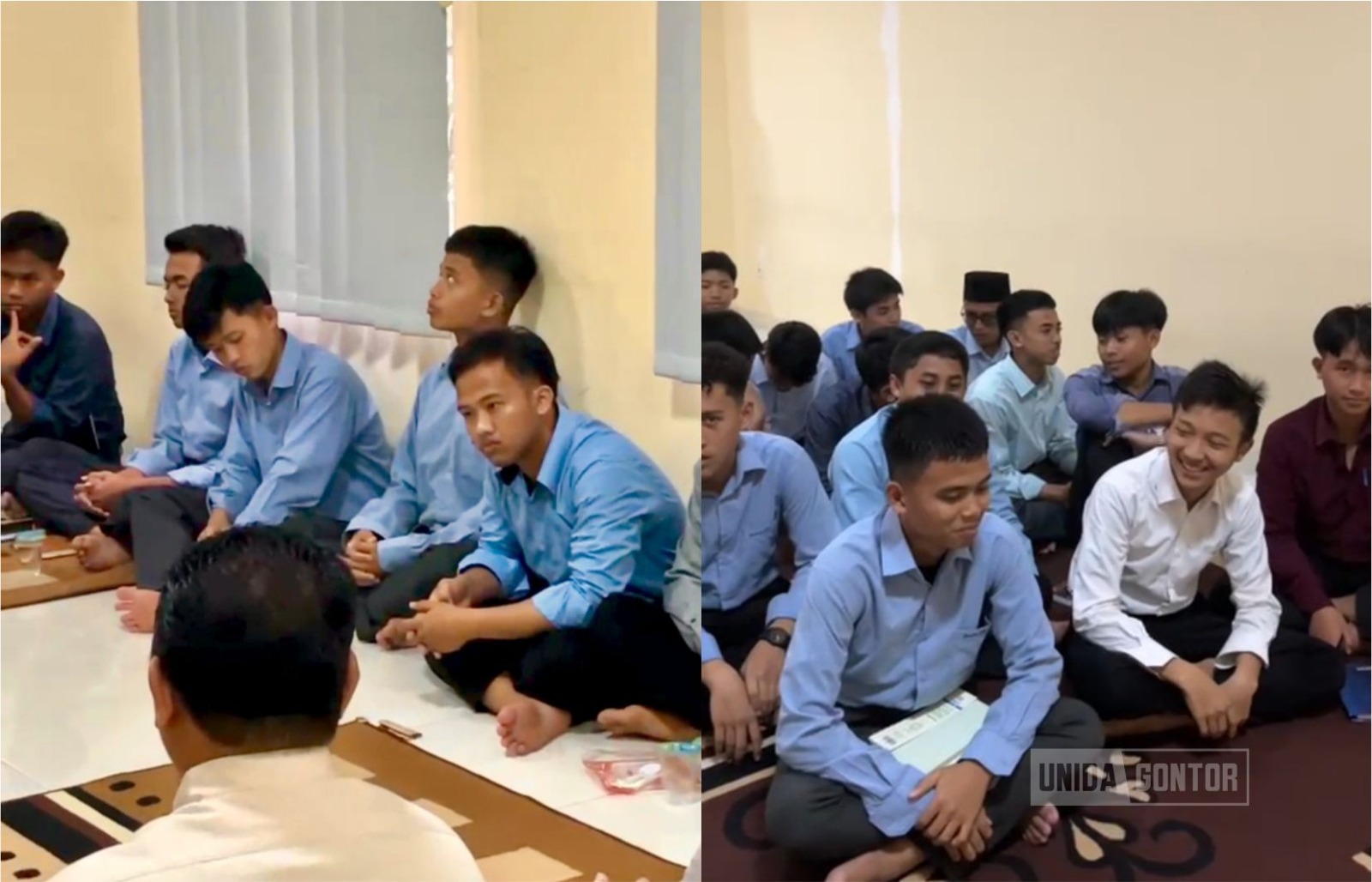 Mahasiswa baru PAI UNIDA Gontor dalam kegiatan PAI Gathering 2026 di Hall Shiroh Nabawiyah