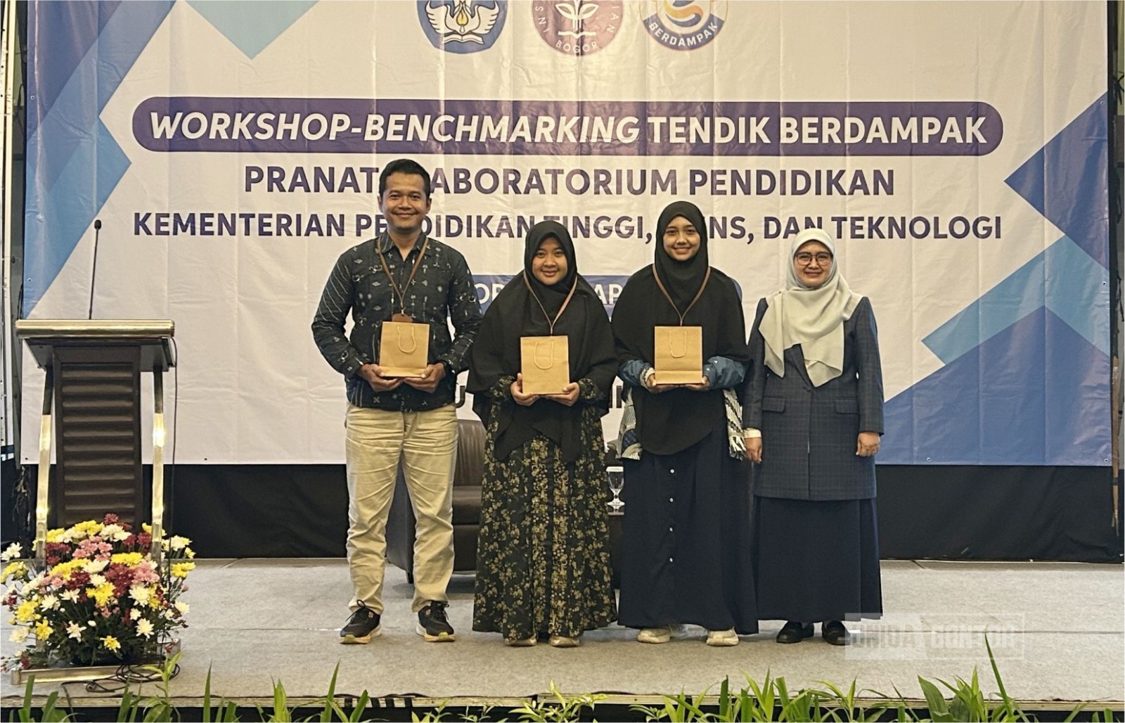 Tendik UNIDA Gontor mengikuti Workshop dan Benchmarking PLP di IPB Bogor