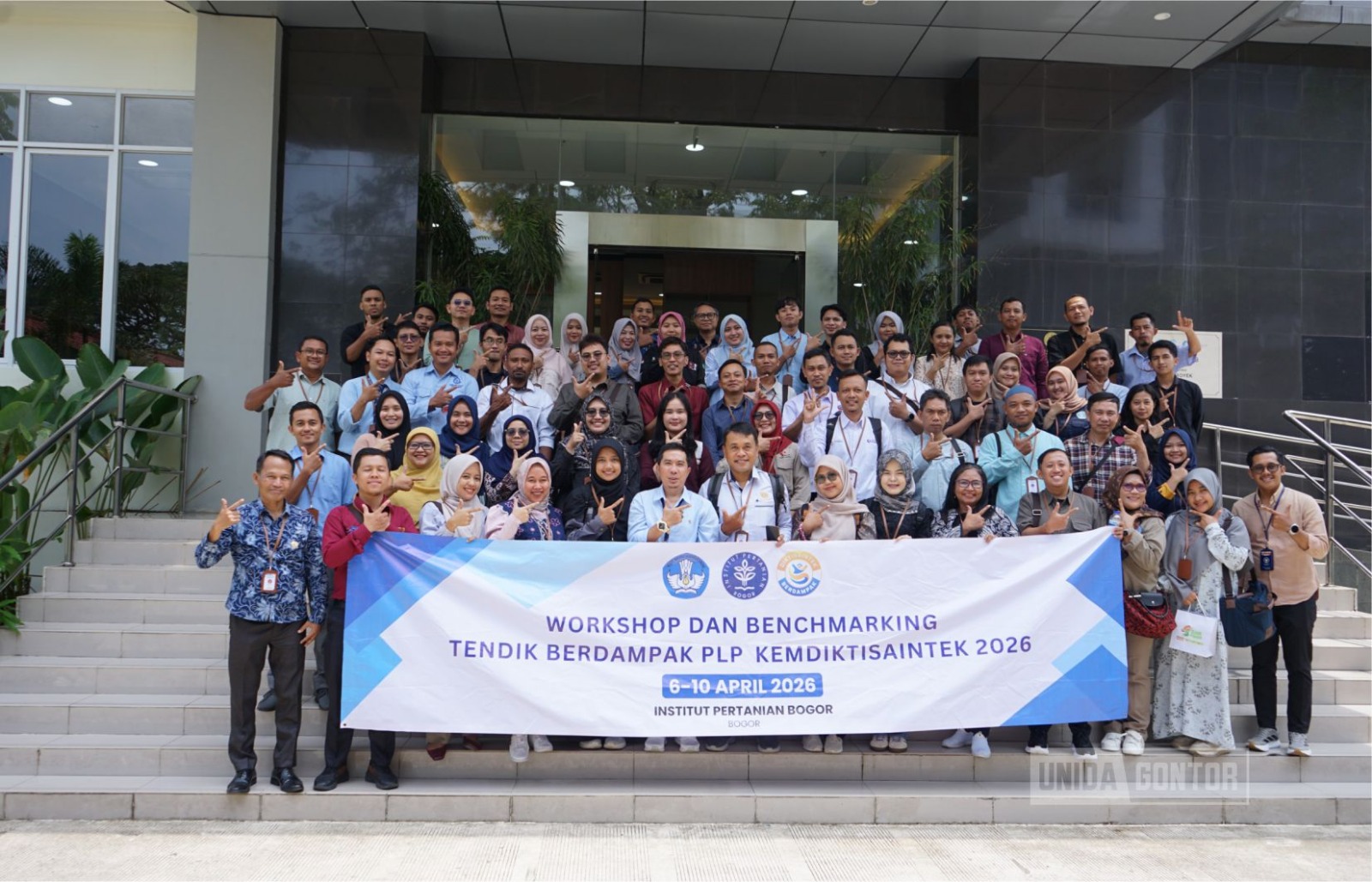 Tendik UNIDA Gontor mengikuti Workshop dan Benchmarking PLP di IPB Bogor