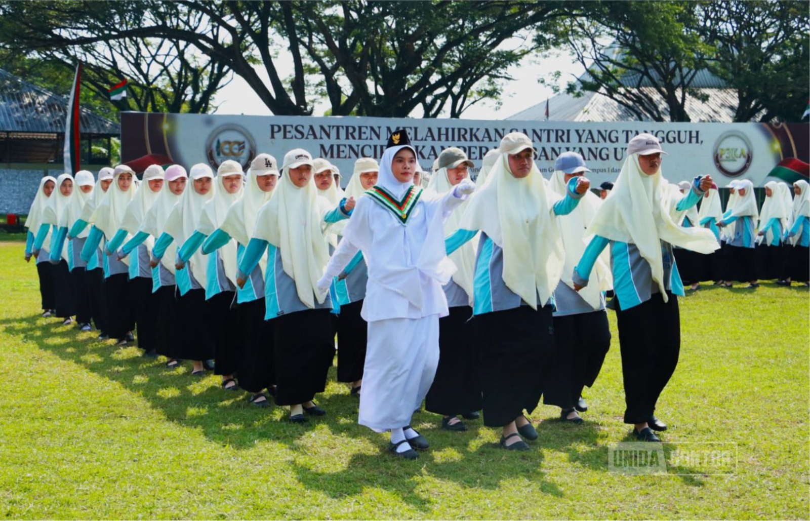 Gladi Kotor PPKA 2026 UNIDA Gontor di Lapangan Utama Gontor Putri 1