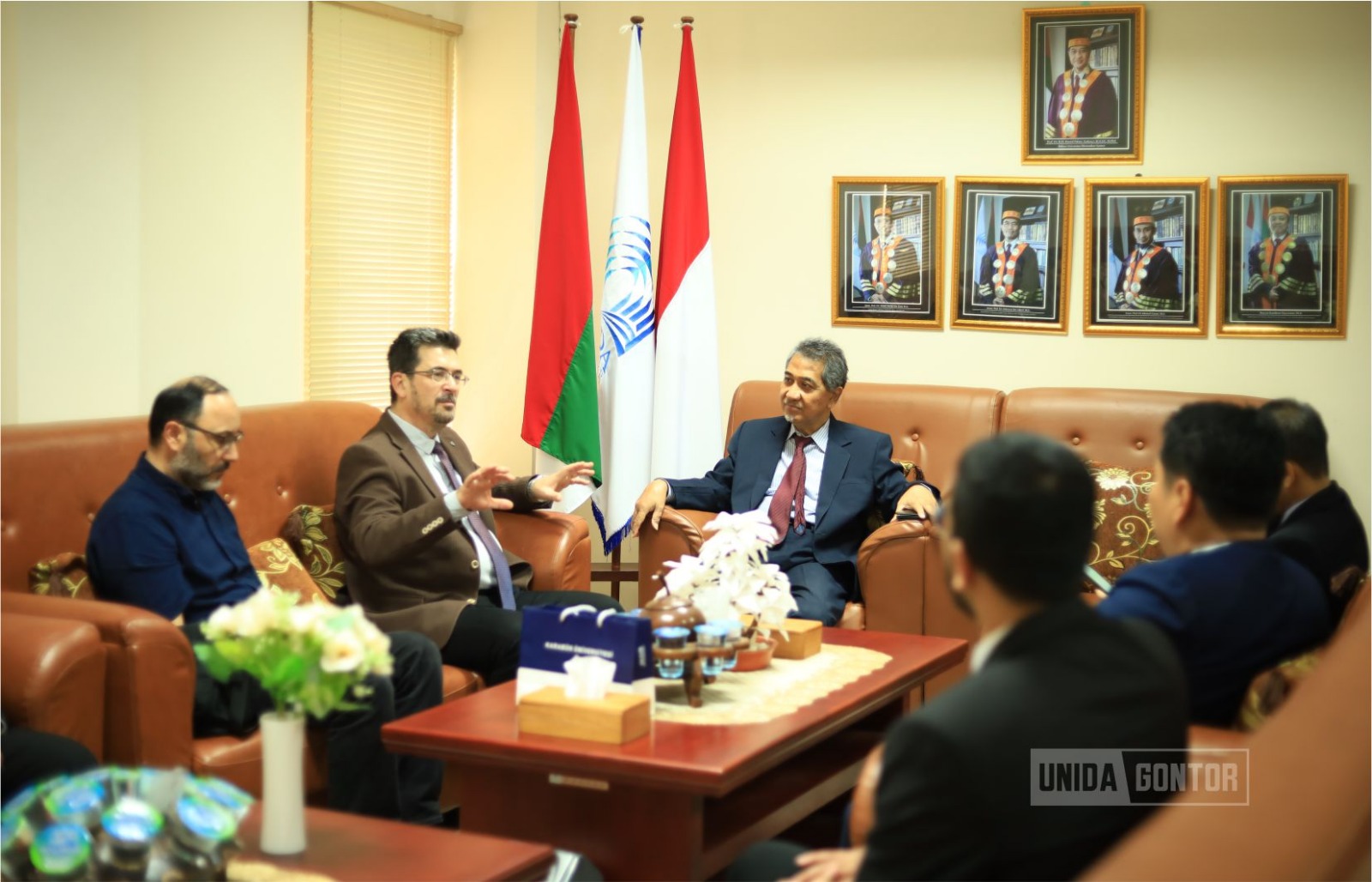 Karabük University delegation visit UNIDA Gontor campus collaboration meeting