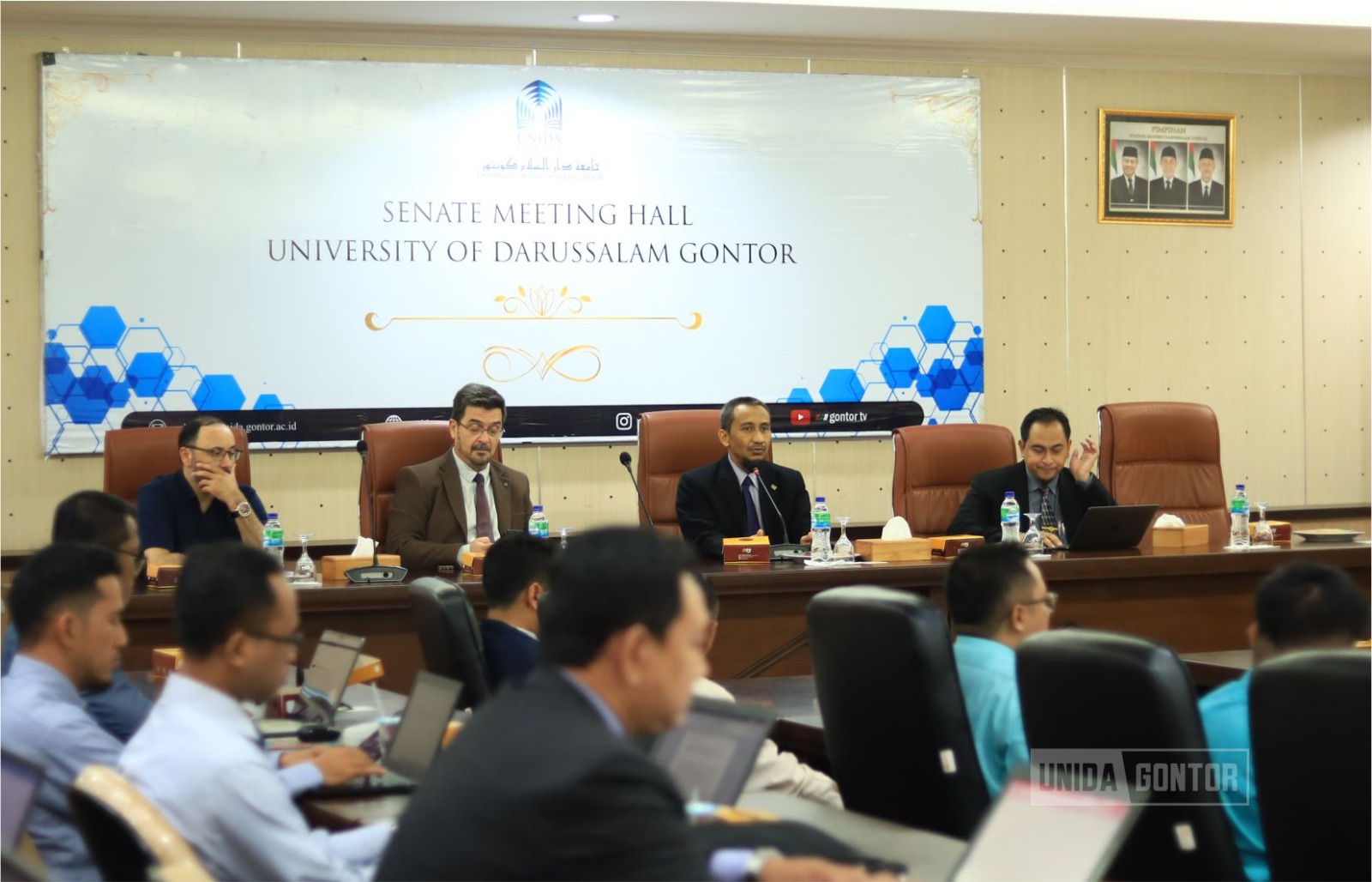 Karabük University delegation visit UNIDA Gontor campus collaboration meeting