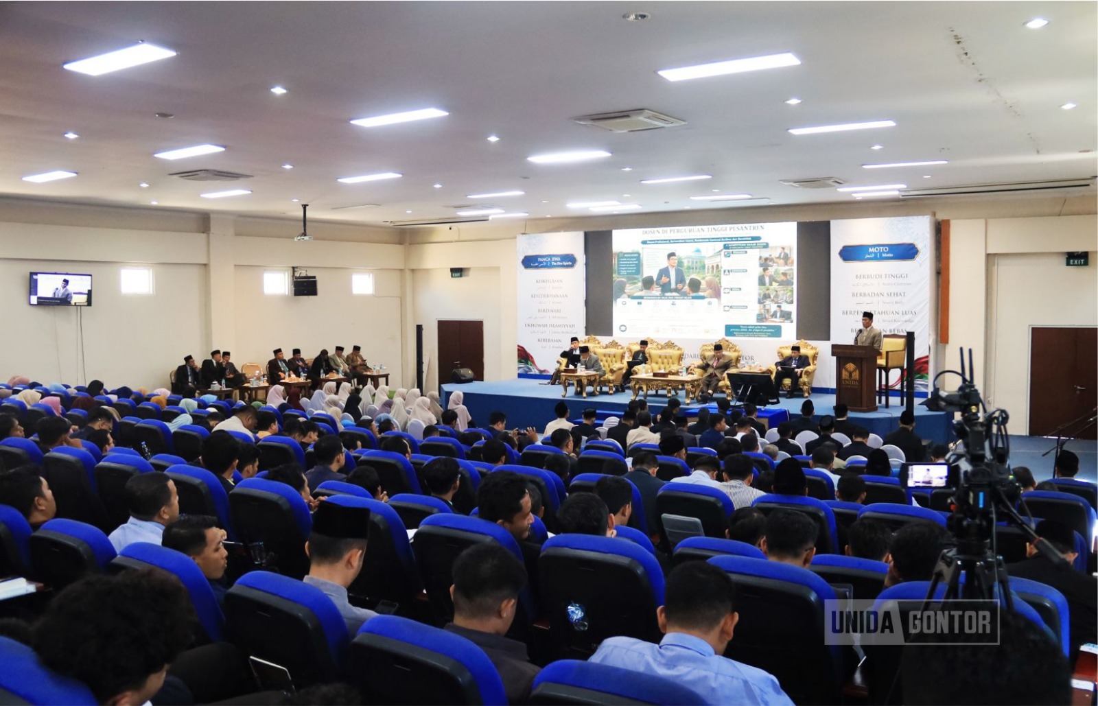 Kuliah umum Khutbatul-Arsy UNIDA Gontor membahas jiwa pondok, wakaf, dan visi menuju World Class University