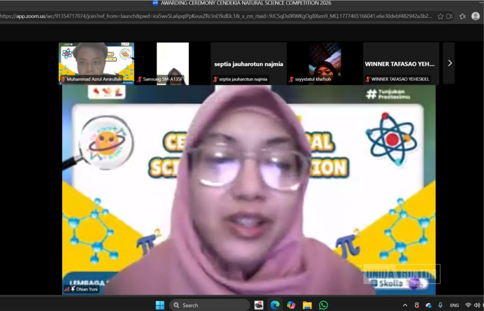 Mahasiswa UNIDA Gontor raih emas Olimpiade Nasional Bahasa Indonesia 2026