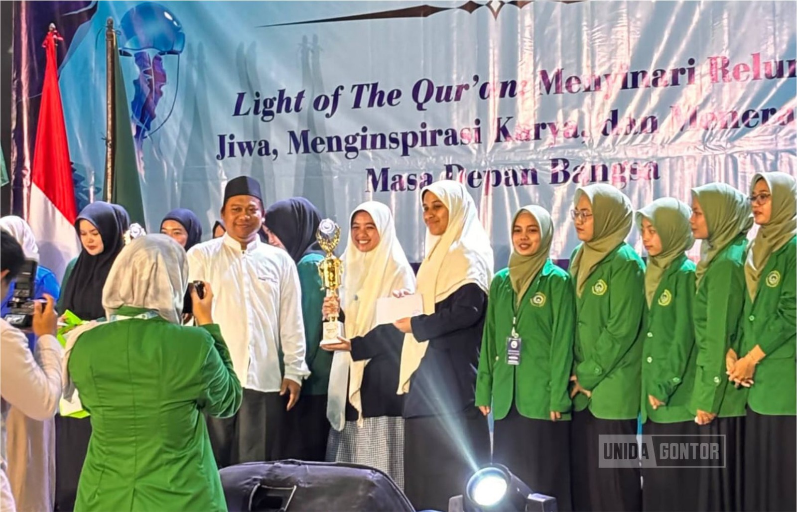 Mahasiswi Fakultas Humaniora UNIDA Gontor peraih Juara 3 Creative Video Competition IIQ Fest 2026 Jakarta