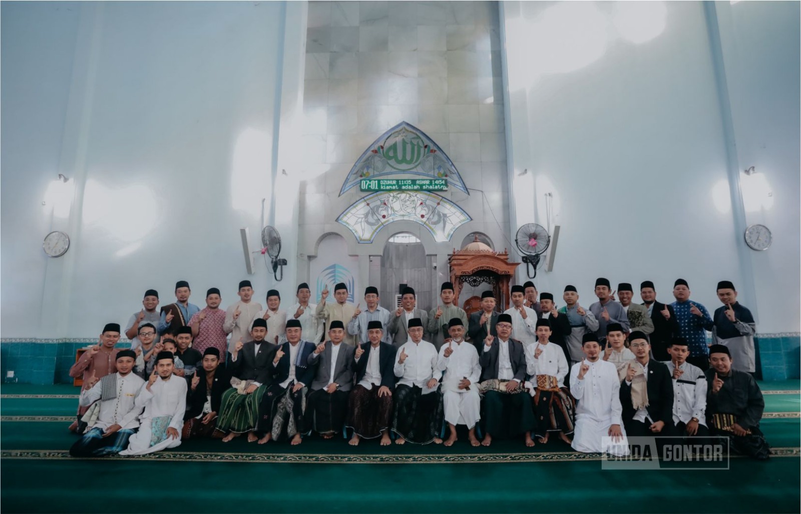 Pelaksanaan salat Idul Adha 1447 H di Masjid Jami’ UNIDA Gontor bersama sivitas akademika dan masyarakat