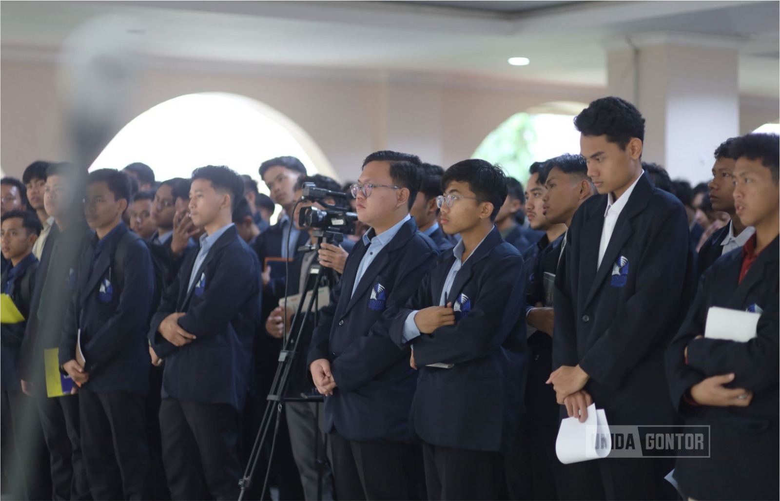Pembukaan Ujian Tengah Semester UNIDA Gontor di Lobby Gedung Terpadu