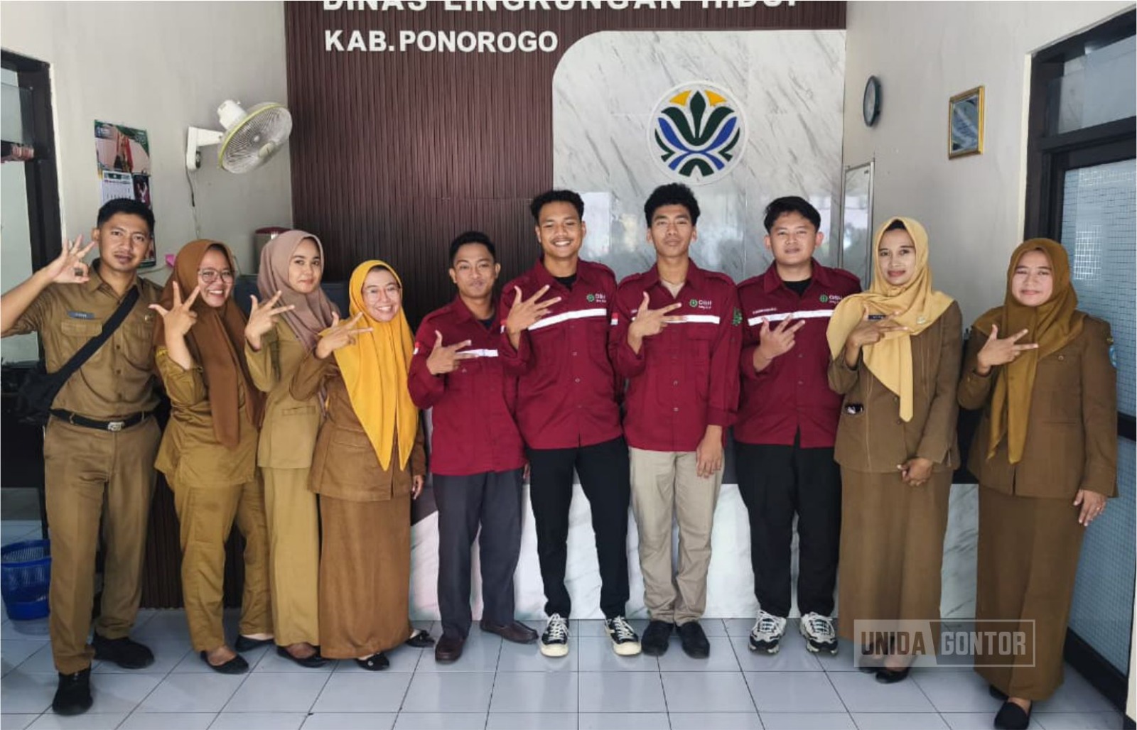 Peneliti UNAIR dan UNIDA Gontor melakukan pemetaan risiko ergonomi di OPD Ponorogo