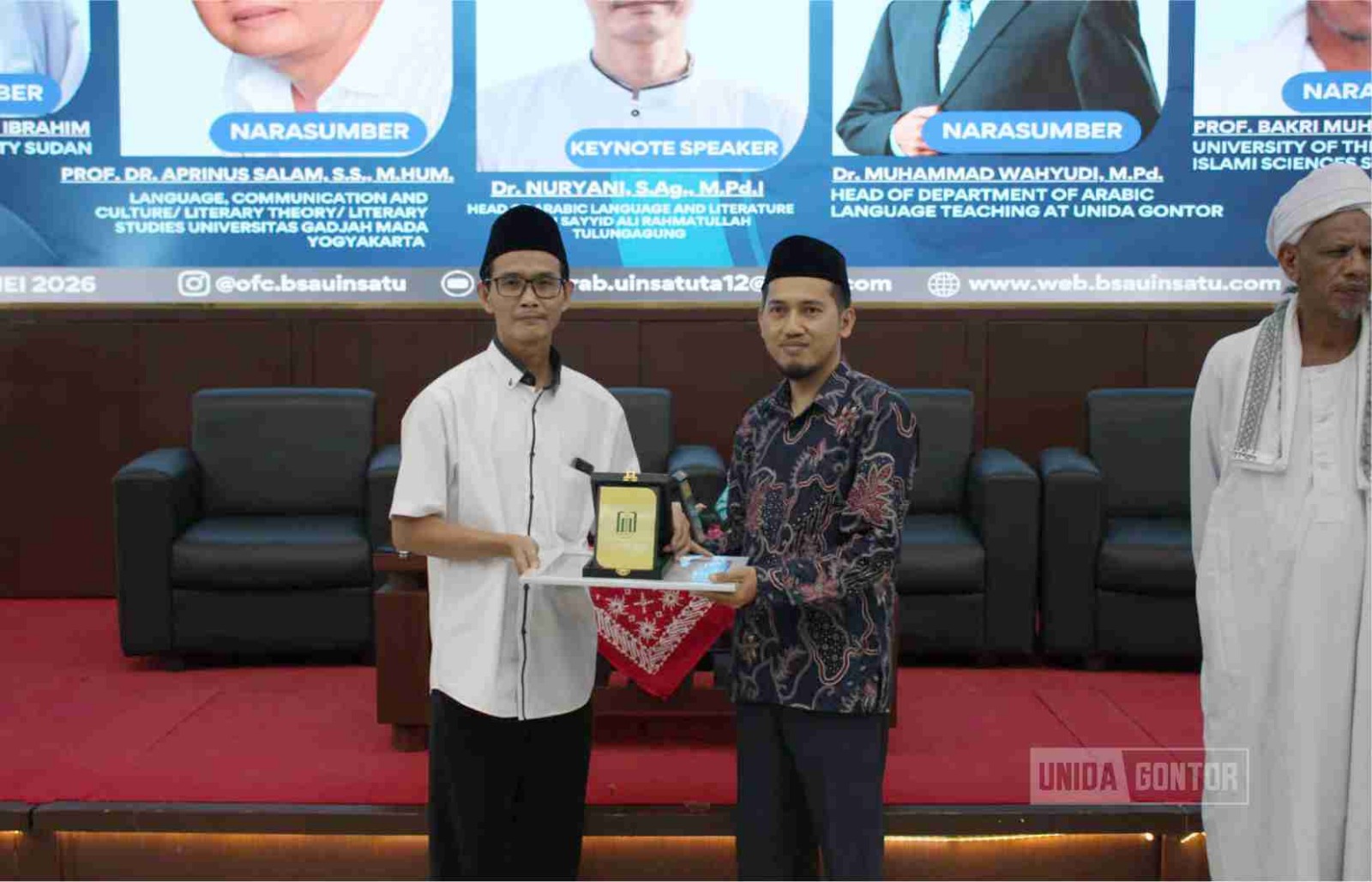 Seminar internasional sastra Arab di UIN Tulungagung bersama pakar Sudan dan UNIDA Gontor