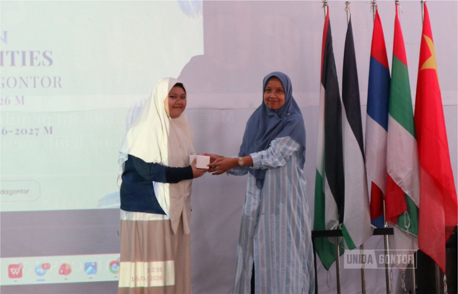 Sosialisasi VMTS Fakultas Humaniora UNIDA Gontor di Aula Kelas C