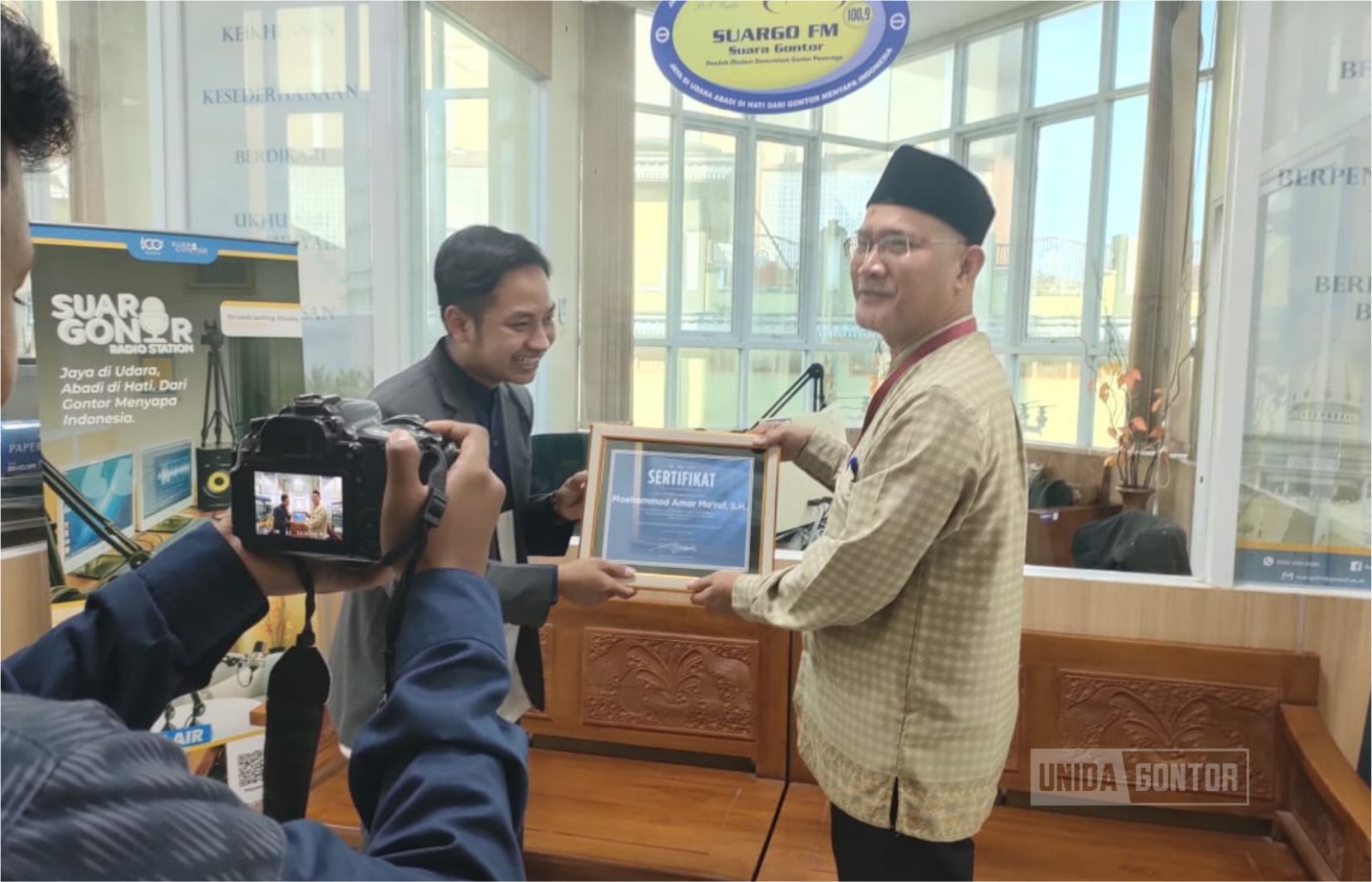 Wisdom Speech Hubungan Internasional UNIDA Gontor bersama Diplomat Amar Ma’ruf membahas politik MENA