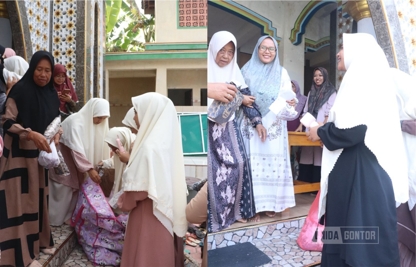 Bakti Sosial Idul Adha UNIDA Gontor Kampus C memberikan edukasi kolesterol dan layanan pemeriksaan kesehatan kepada warga Dusun Ngrancang Ngawi.