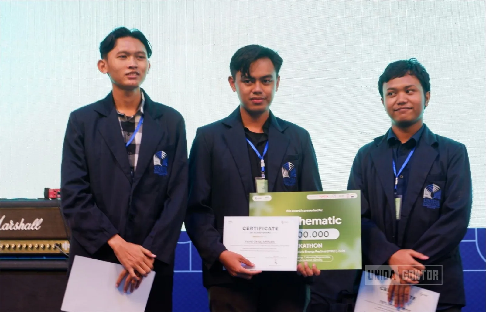 Tim mahasiswa Teknik Informatika UNIDA Gontor di Hackathon IYREF 2026 ITB