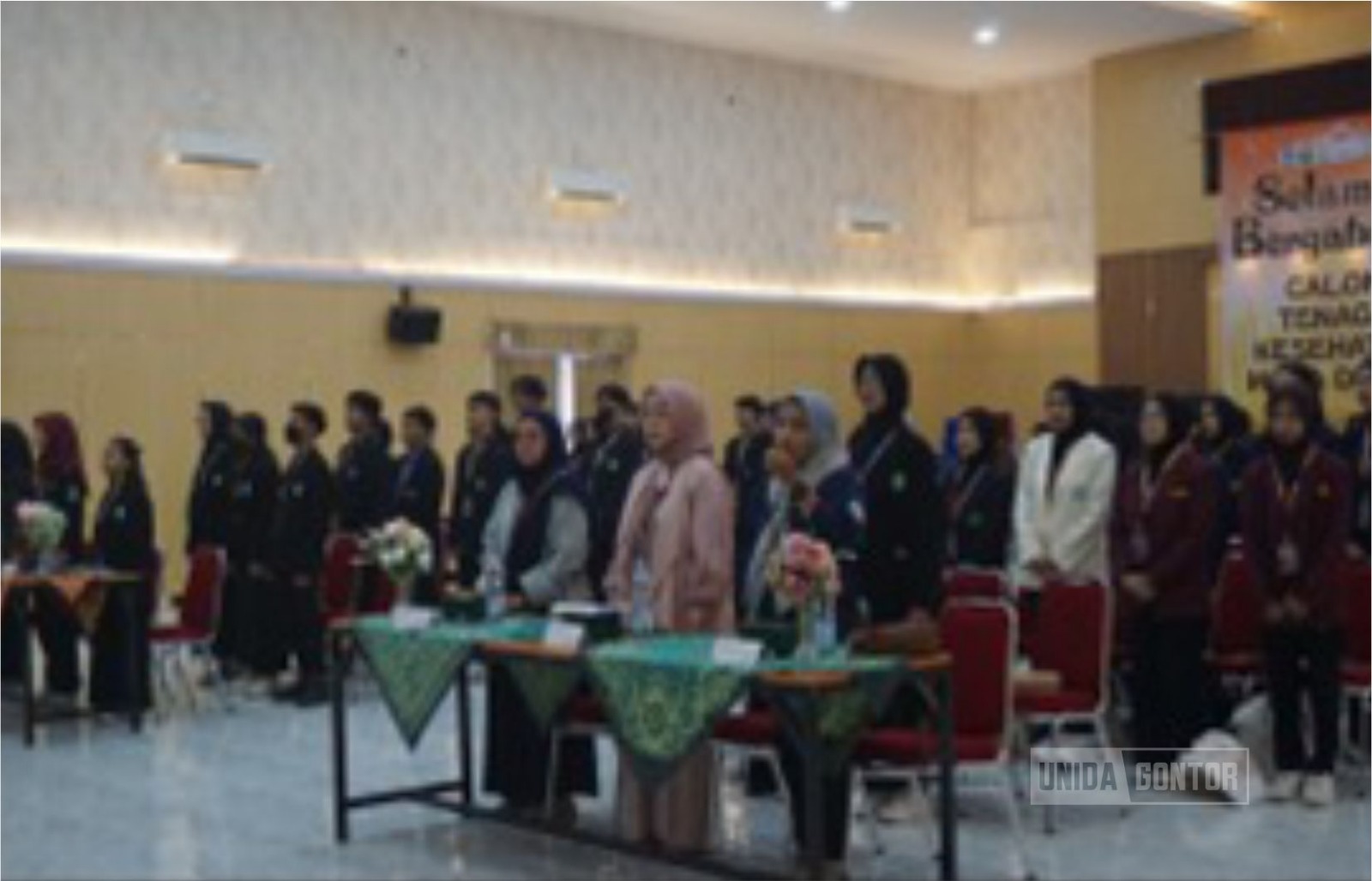 Mahasiswa Farmasi UNIDA Gontor mengikuti kegiatan RPLF ISMAFARSI Wilayah Batara Jatim di Madiun