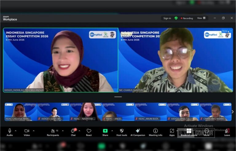 Mahasiswi HI UNIDA Gontor meraih Top 7 pada Indonesia-Singapore Essay Competition 2026