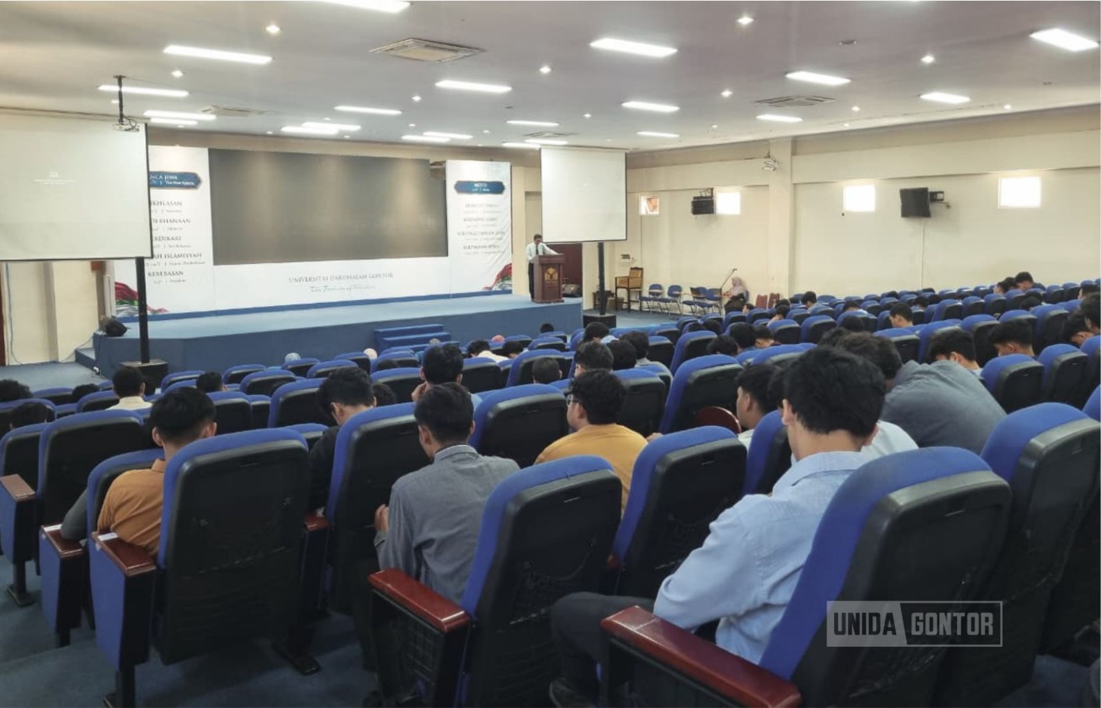 DPB UNIDA Gontor sosialisasi aplikasi Alikhtibar untuk pengukuran kemampuan bahasa Arab dan Inggris mahasiswa