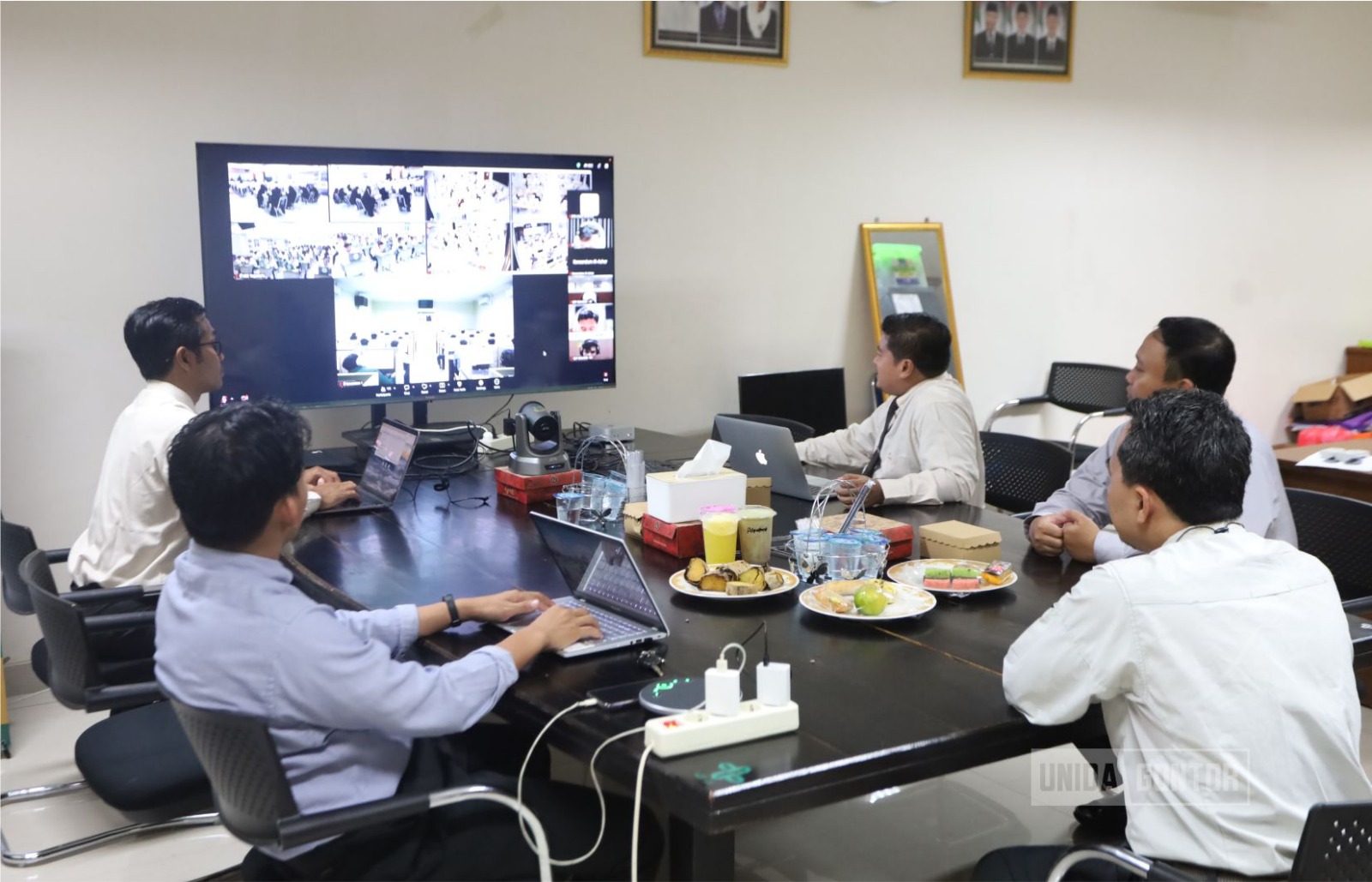 Peserta mengikuti Tes Tahdid Al-Mustawa Universitas Al-Azhar di UNIDA Gontor.