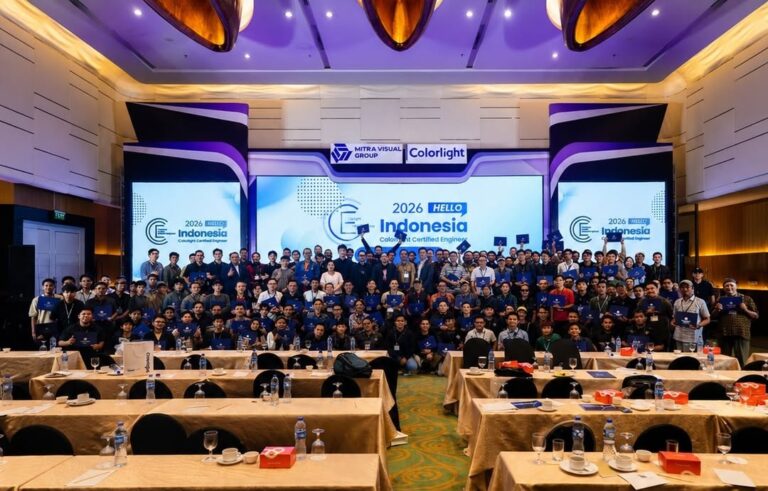 UNIDA Gontor Ikuti Program Sertifikasi Colorlight Certified Engineer 2026 di Surabaya