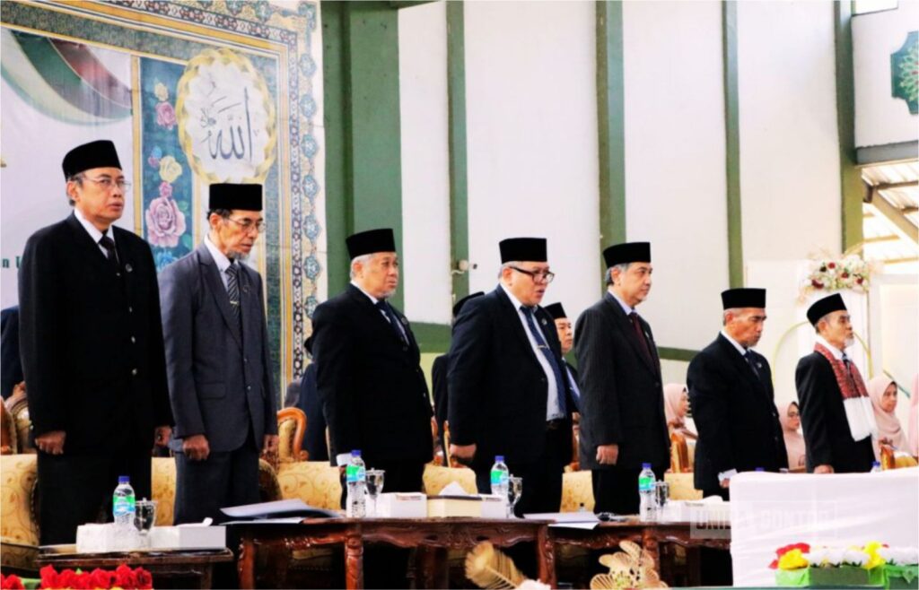 Ketua Senat UNIDA Gontor menghadiri Reuni Akbar Alumni Gontor Putri dalam peringatan 100 Tahun Gontor