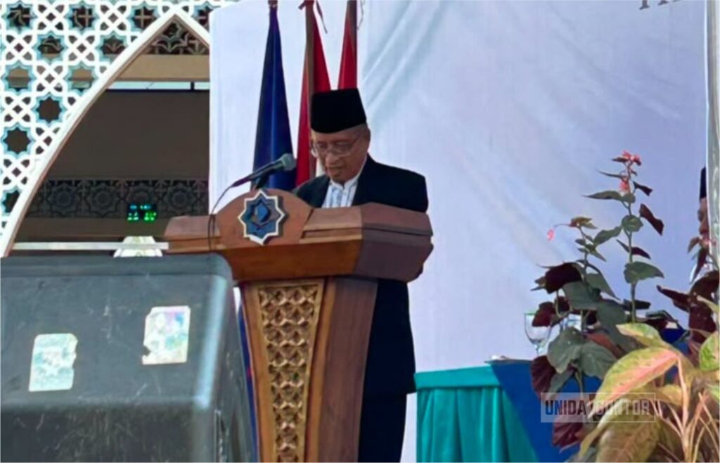 Ketua Senat UNIDA Gontor menghadiri Wisuda Perdana Alumni Pondok Pesantren Mumtaza Banjarnegara.