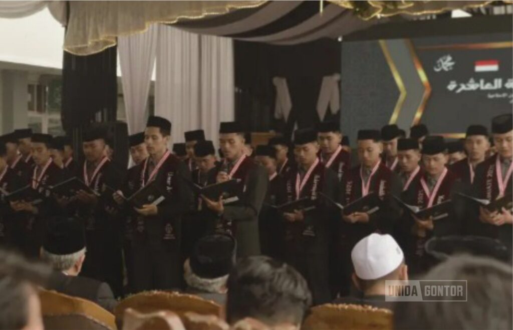 Ketua Senat UNIDA Gontor Hadiri Wisuda Santri Akhir KMI di Baitul Hidayah Bandung