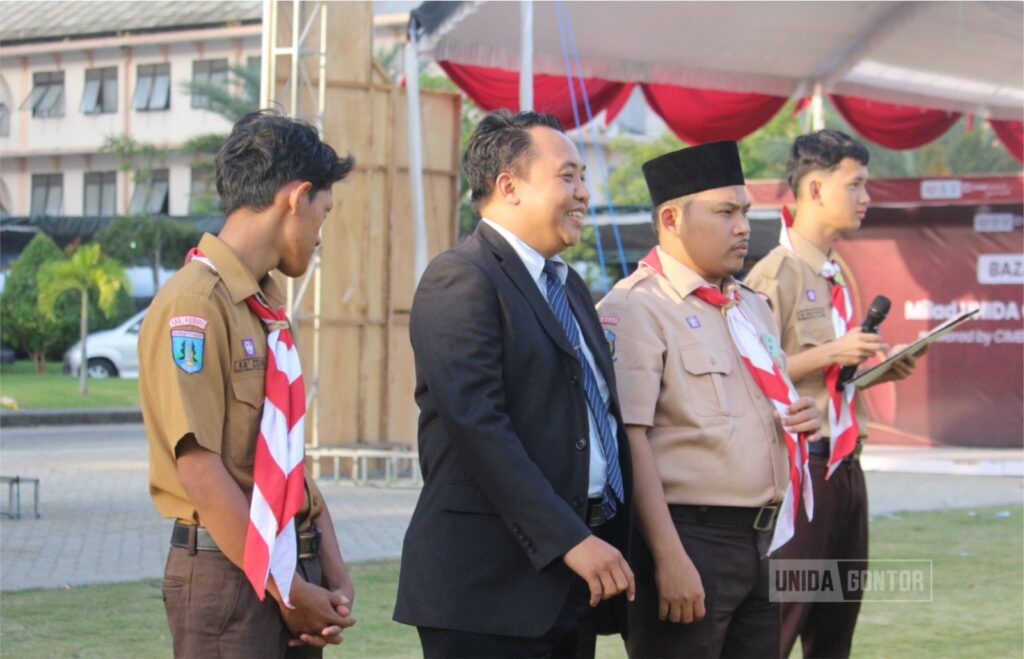 Latihan Gabungan Pramuka SD/MI Binaan Al-Faraby di UNIDA Gontor