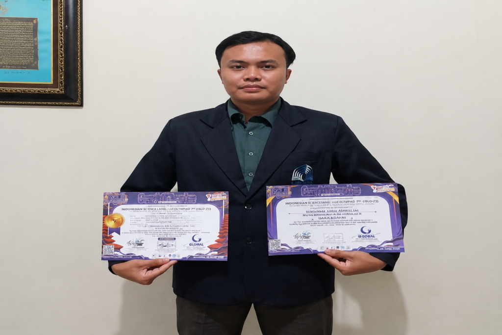 Mahasiswa UNIDA Gontor Raih Juara Harapan 3 Olimpiade Bahasa Indonesia Nasional