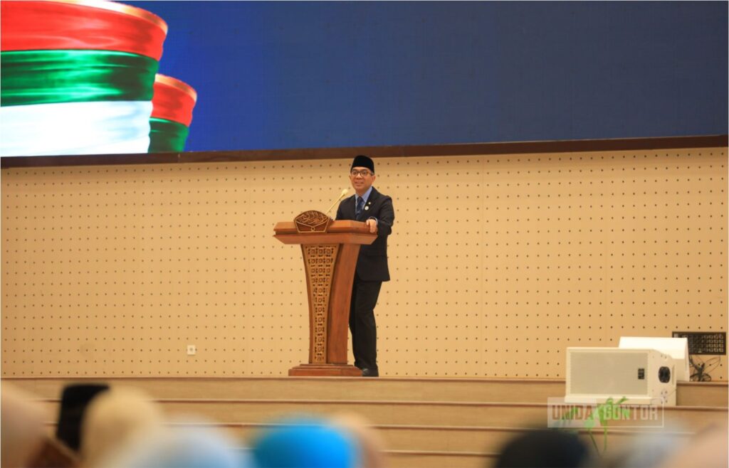 Reuni Akbar Alumni PTD IPD ISID UNIDA Gontor bersama pimpinan dan tamu kehormatan