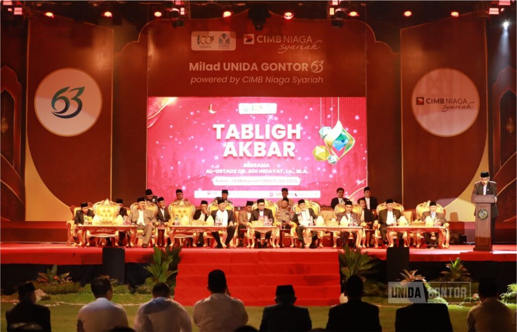 Tabligh Akbar Milad ke-63 UNIDA Gontor Perkuat Syiar dan Ukhuwah Islamiyah