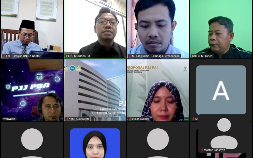 Benchmarking Fakultas Tarbiyah UNIDA Gontor dalam persiapan pendirian PJJ PBA bersama UIN Siber Syekh Nurjati Cirebon