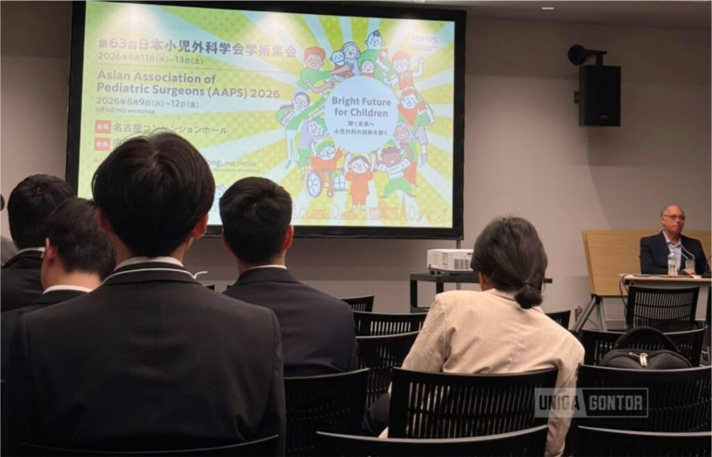 Ustadz Aleyy Adany calon dosen UNIDA Gontor mengikuti konferensi AAPS 2026 di Jepang