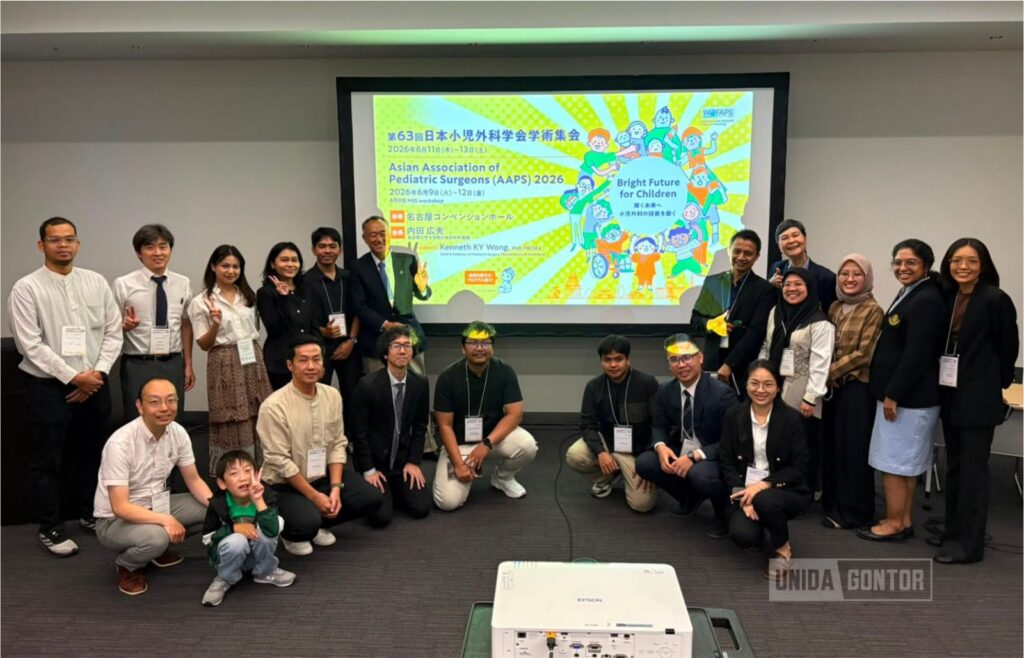 Ustadz Aleyy Adany calon dosen UNIDA Gontor mengikuti konferensi AAPS 2026 di Jepang