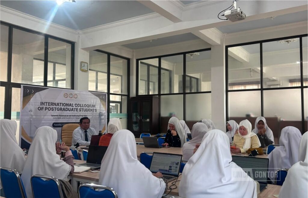 Kunjungan Akademik Mahasiswi PhD Kazakhstan Hadirkan Kuliah Umum di UNIDA Gontor