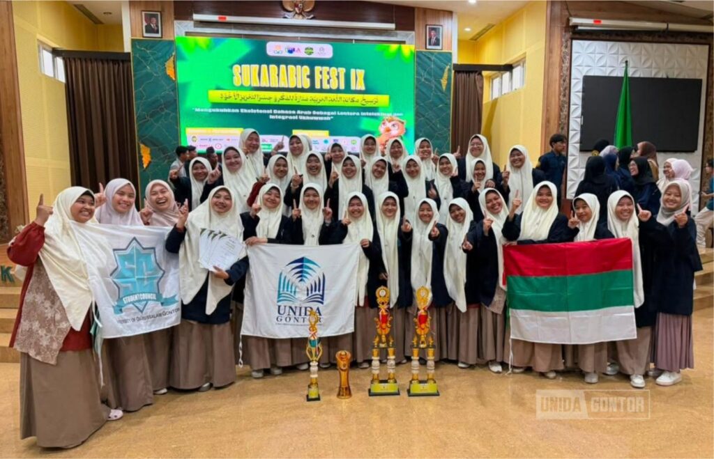 Delegasi UNIDA Gontor Raih Juara I SUKARABIC Fest IX di UIN Sunan Kalijaga