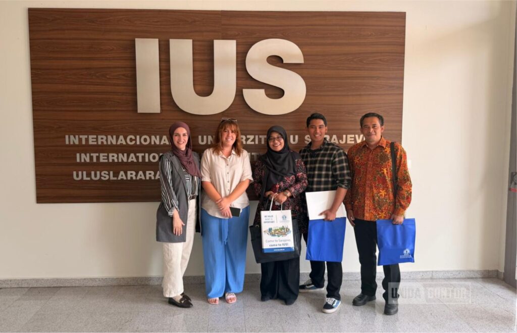 UNIDA Gontor Inisiasi Kerja Sama Akademik dengan IUS Sarajevo untuk Pendidikan Internasional