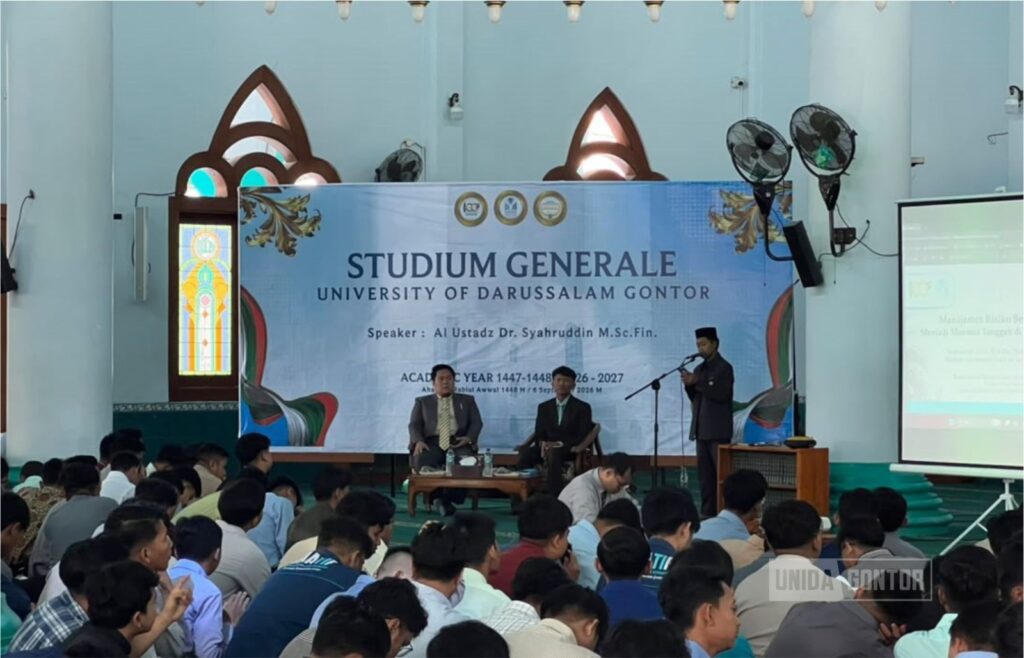 Kuliah Umum UNIDA Gontor Bekali Mahasiswa Kelola Risiko di Era Ketidakpastian
